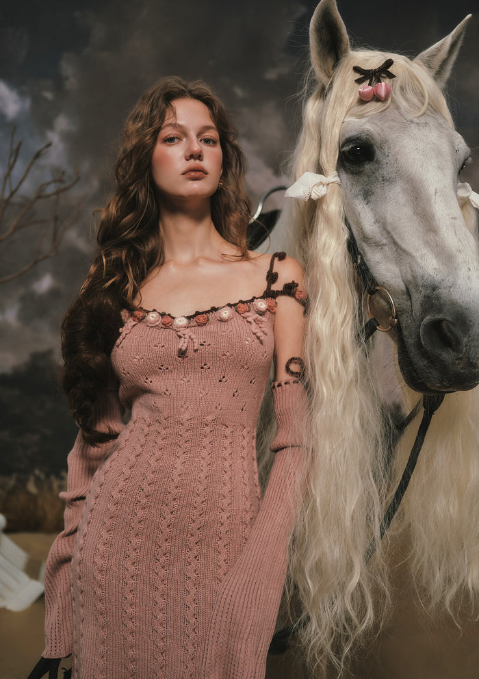 Floral Juliette Knitted Dress