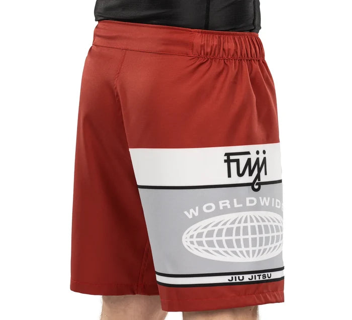 Fuji Electric Grappling Maroon Fight Shorts