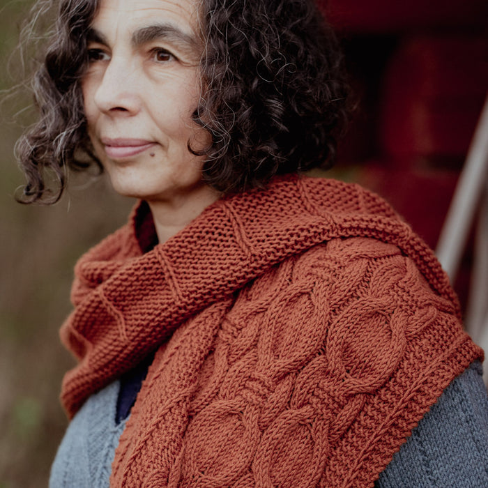 Global Shift Shawl Pattern