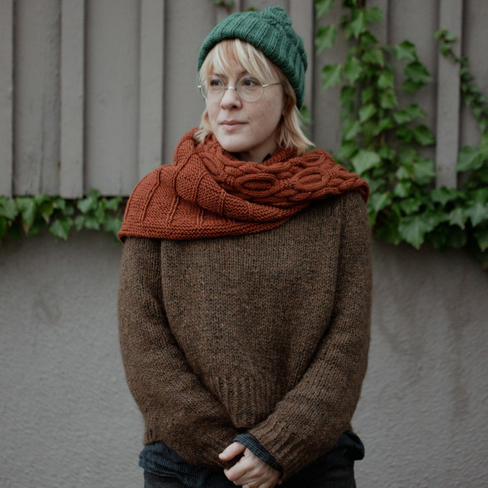 Global Shift Shawl Pattern