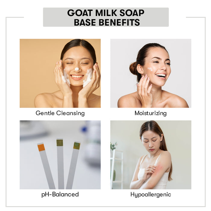 benefit of Goat Milk Soap Base with Natural Glycerin