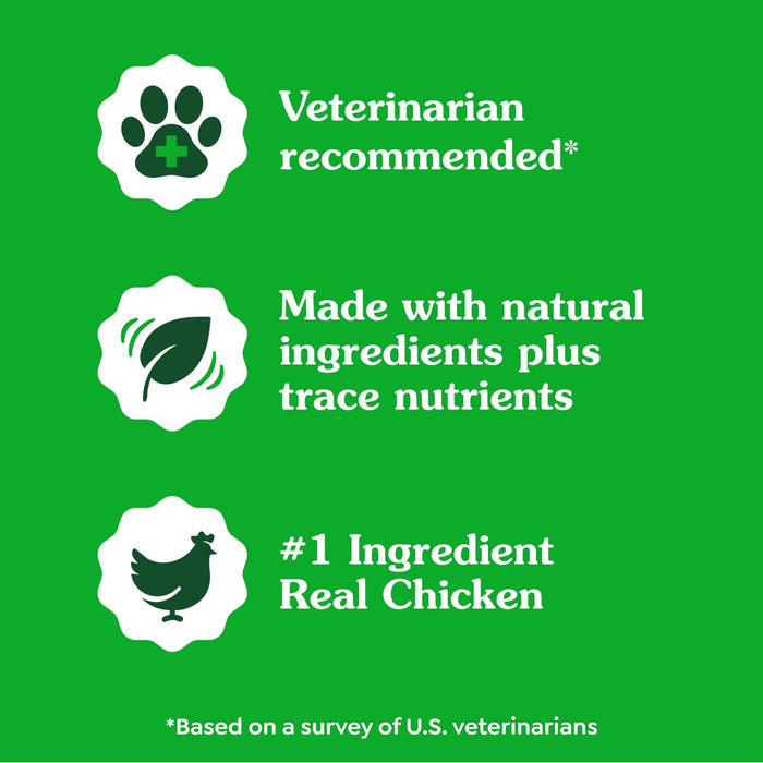 GREENIES Feline SMARTBITES Cat Treats Natural Dental Care, Chicken Flavour, 2.1oz Pouch