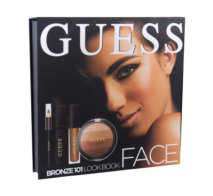 Guess Face Bronze 101 Face Kit: 1 Compact + 1 Eyeliner + 1 Mascara + 1 Lipstick + 1 Mirror - authentic fragrance from Bran...