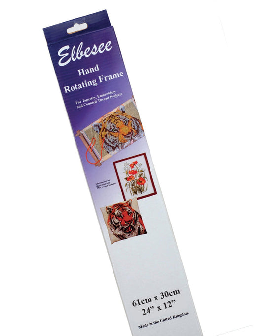 Hand Rotating Tapestry Frame 24" x 12", Elbesee
