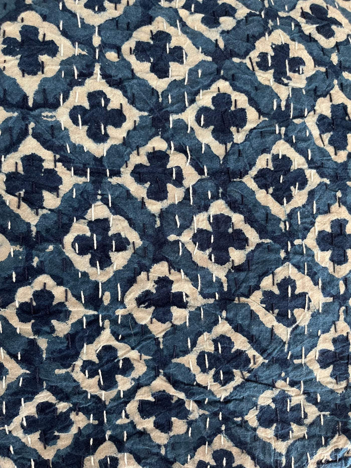 Full/Queen / Indigo Diamonds