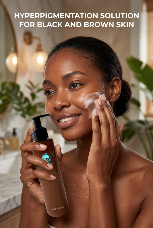 Hyperpigmentation-Safe Essentials for Black and Brown skin