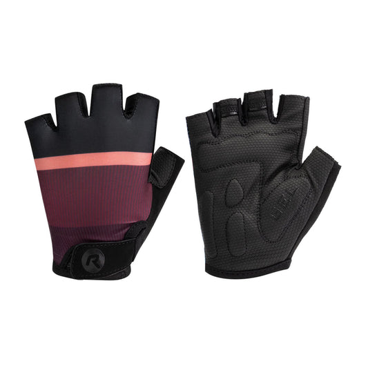 Rogelli Impress II fietshandschoenen dames bordeaux.