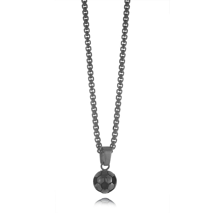Italgem Steel | S.Steel Football Pendant