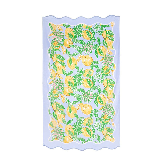 towel on white background