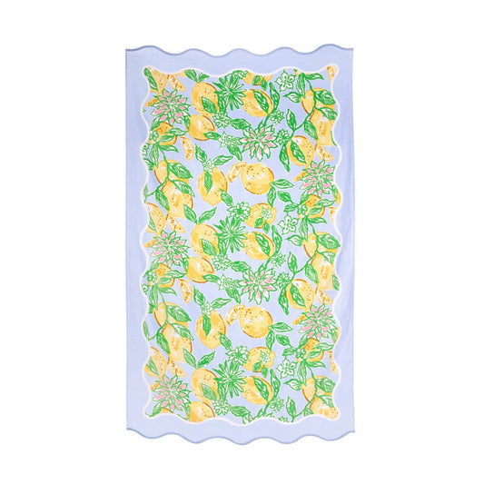 towel on white background