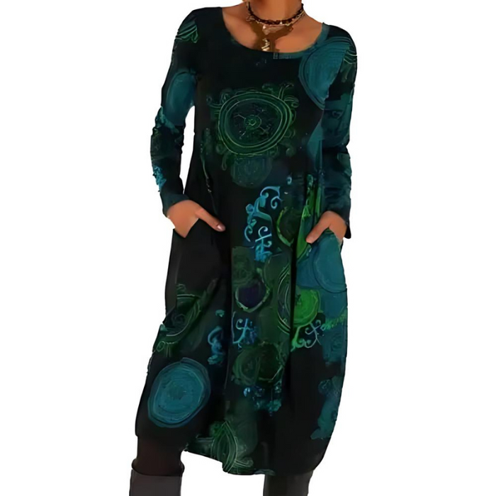 Lilou - Robe d'Hiver Élégante et Confortable