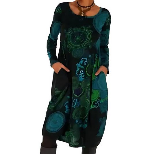 Lilou - Robe d'Hiver Élégante et Confortable