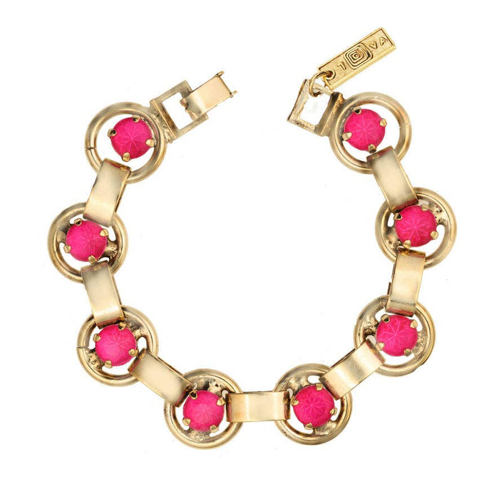 Link Bracelet in Electric Colors