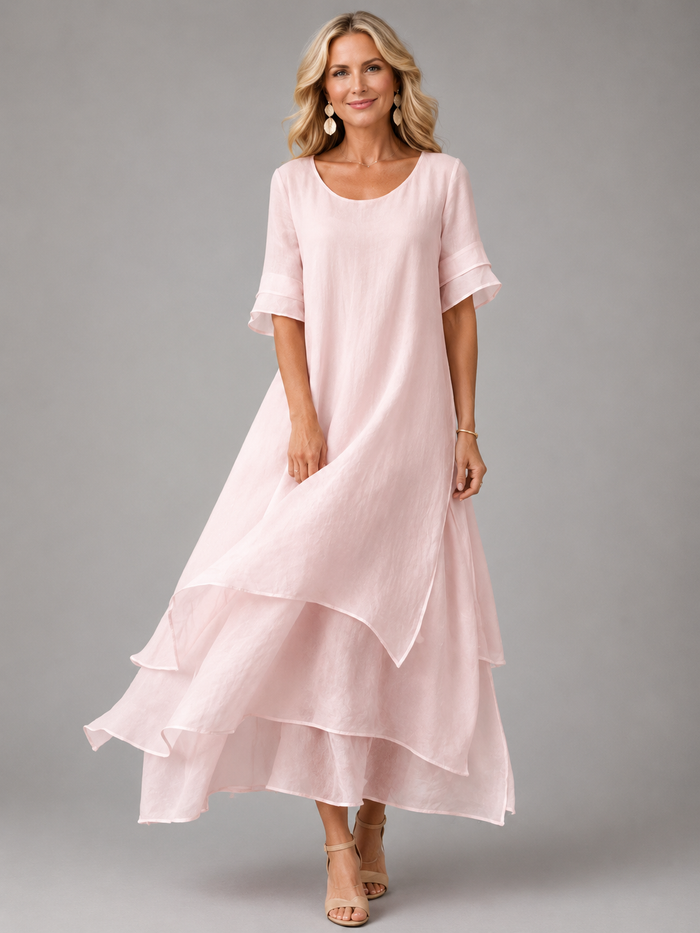 Liora™ | Elegant Flowing Maxi Dress