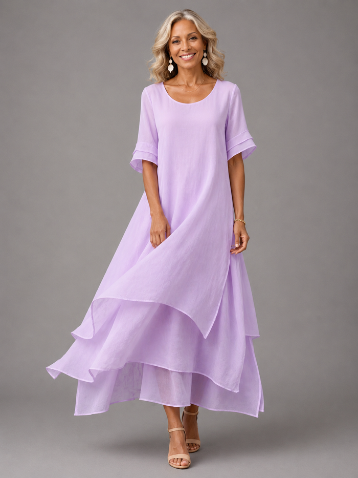 Liora™ | Elegant Flowing Maxi Dress
