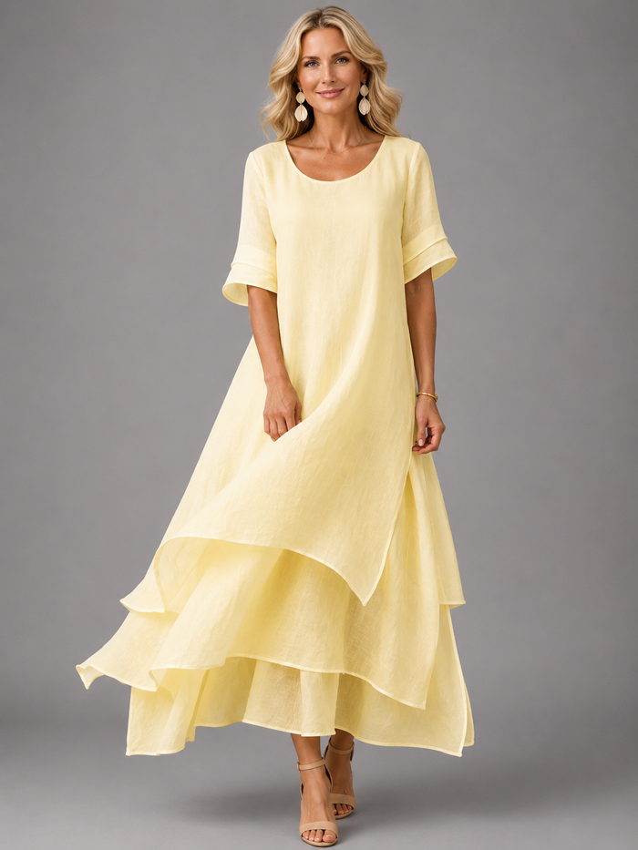 Liora™ | Elegant Flowing Maxi Dress