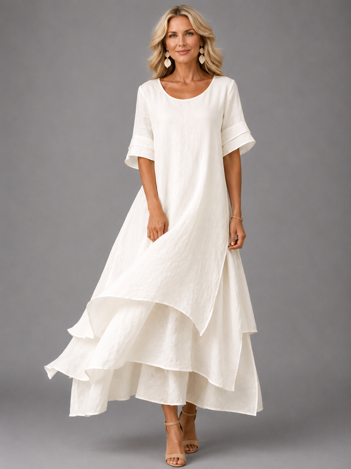 Liora™ | Elegant Flowing Maxi Dress