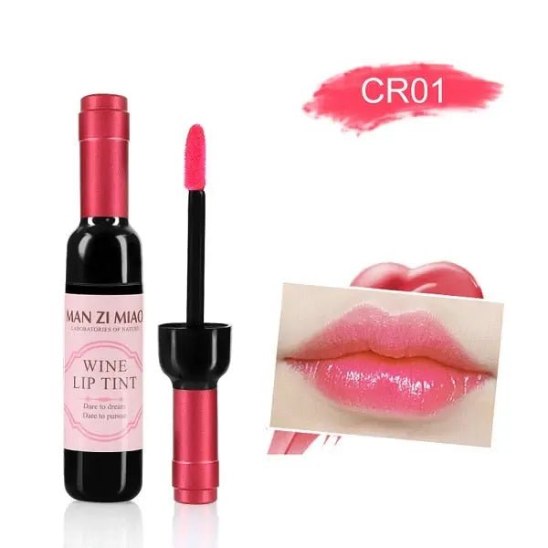 Wine Bottle Lip Tint - Fernglow Lasting Stain - Fernglow
