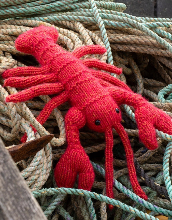Lobster Knitting Kit, Sincerely Louise