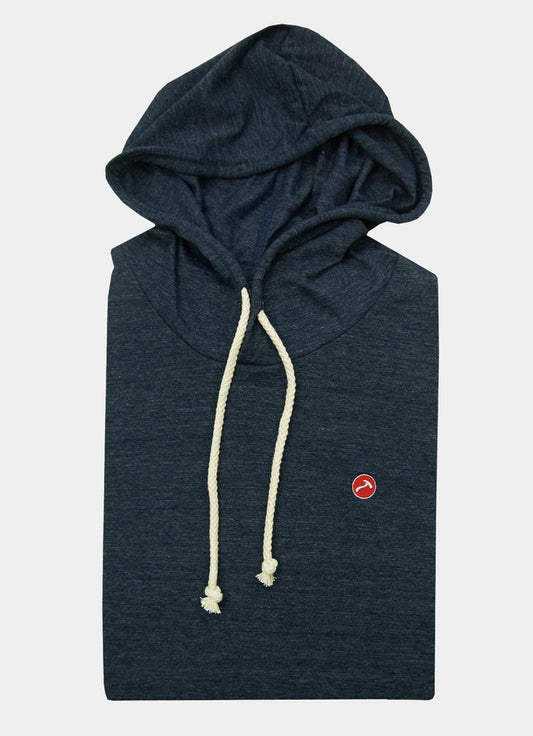 LS Hooded Logo Tee - 15508 - 82522 - Hammer Made