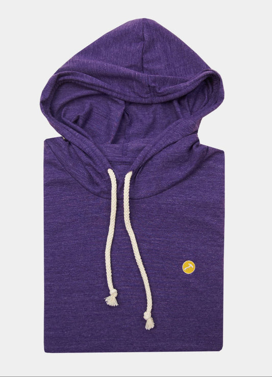 LS Hooded Logo Tee - 15508 - 82552 - Hammer Made
