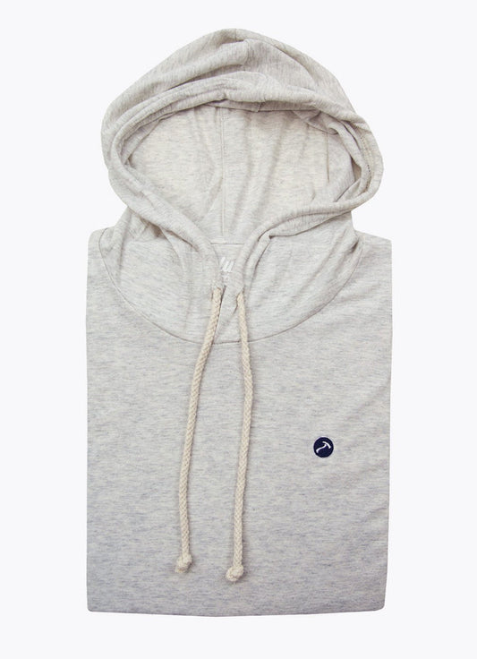 LS Hooded Logo Tee - 15508 - 82527 - Hammer Made