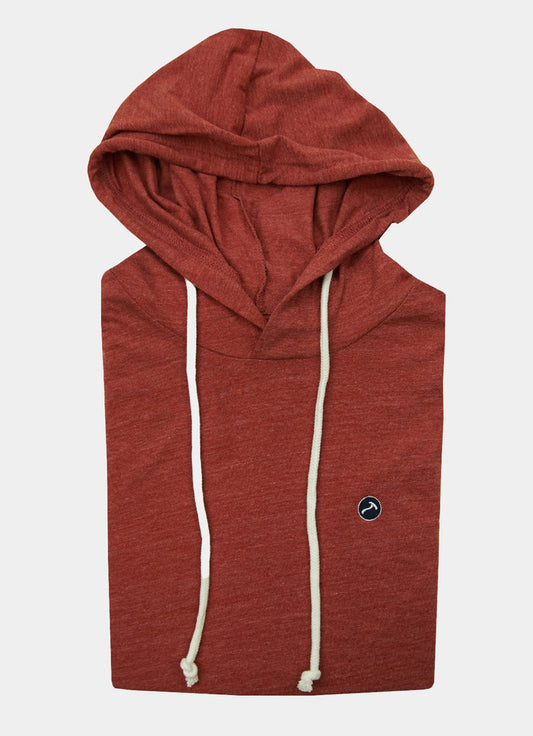 LS Hooded Logo Tee - 15508 - 82532 - Hammer Made