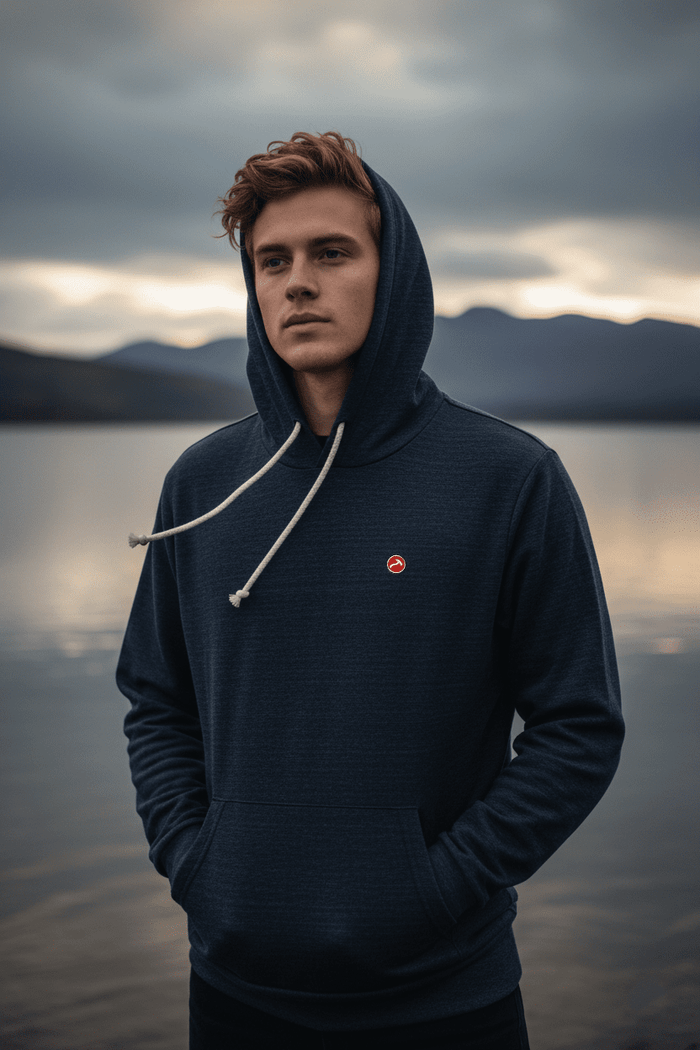 LS Hooded Logo Tee - 15508-82522 - Hammer Made