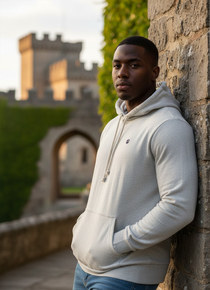 Ls Hooded Logo Tee by Hammer Made – product view 3