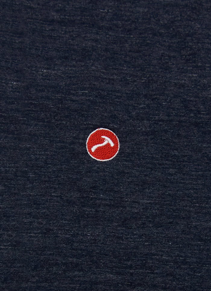 LS Hooded Logo Tee