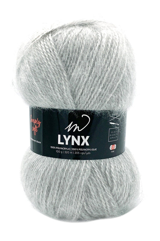 Lynx Yarn (100% Brushed Polyacrylic)