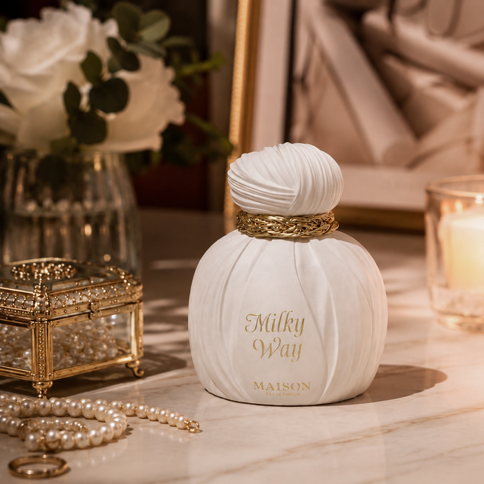 MAISON ASRAR Milky Way Eau de Parfum 100ml fragrance bottle