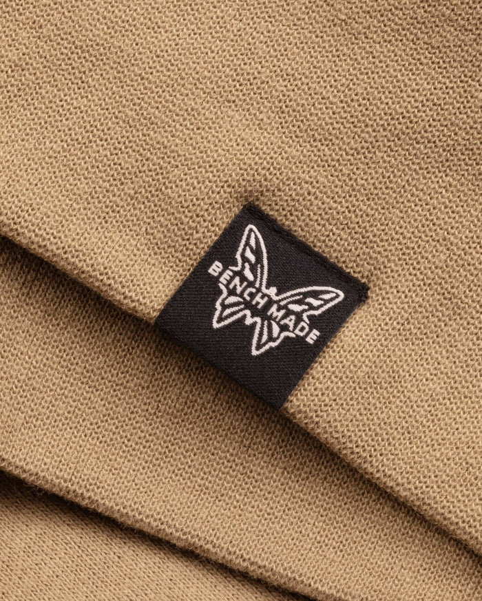 Black Benchmade Butterfly Logo Patch Close-up Detail | Benchmade Knife Co.
