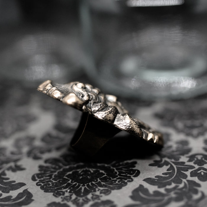 Medusa head ring