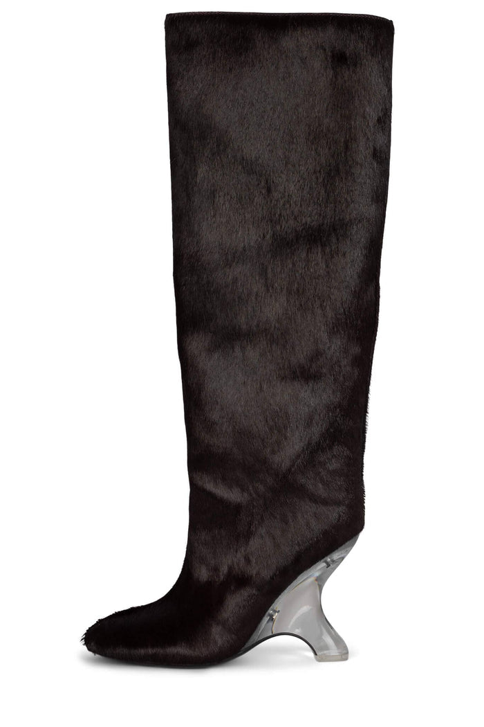 MODIFIED-F Jeffrey Campbell Knee-High Boot ST Wine