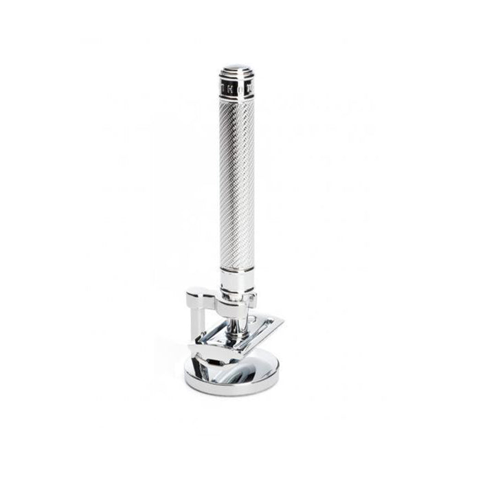 MÜHLE Chrome Stand For Traditional Series Safety Razors - Grown Man Shave