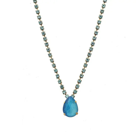 NECK MILLI GEM PEND ELECTRICS-N110208 ASST : CHAIN