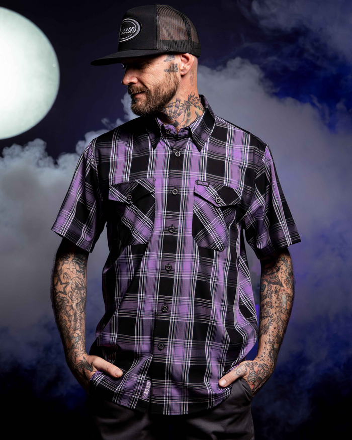 Night Fall Bamboo Short Sleeve - Dixxon Flannel Co.
