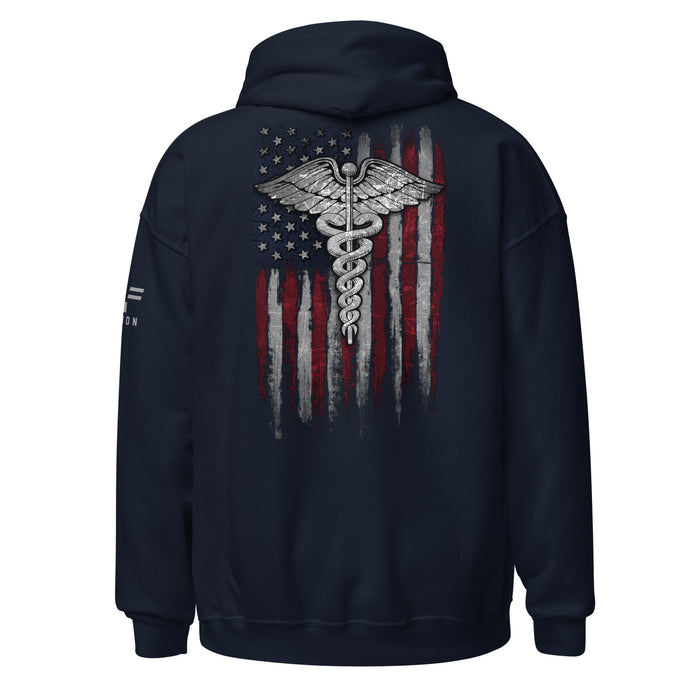 Nurse American Flag Hoodie