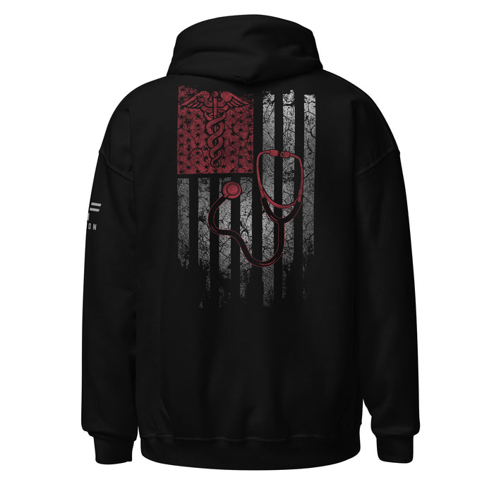 Nurse Flag Hoodie