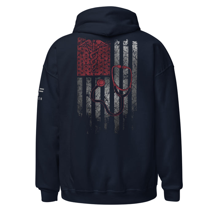 Nurse Flag Hoodie