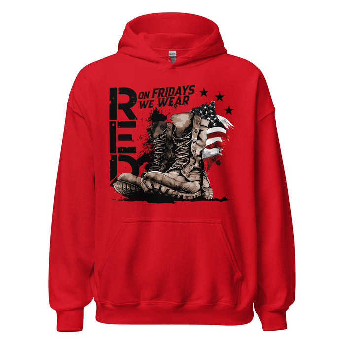 On Fridays We Wear R.E.D. Hoodie