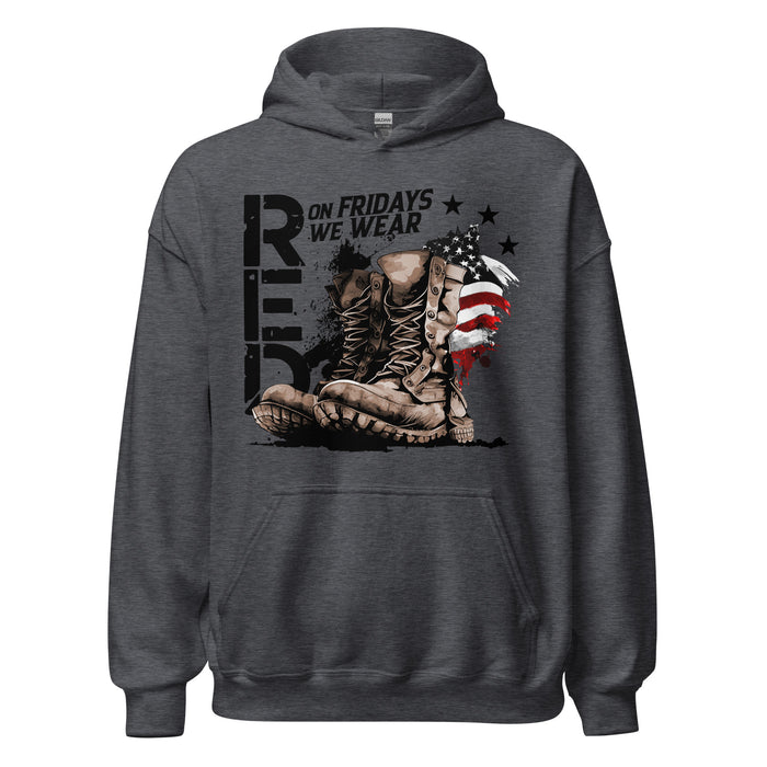 On Fridays We Wear R.E.D. Hoodie