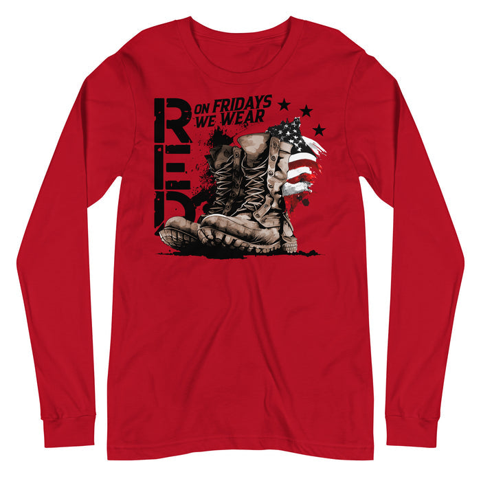On Fridays We Wear R.E.D. Long Sleeve