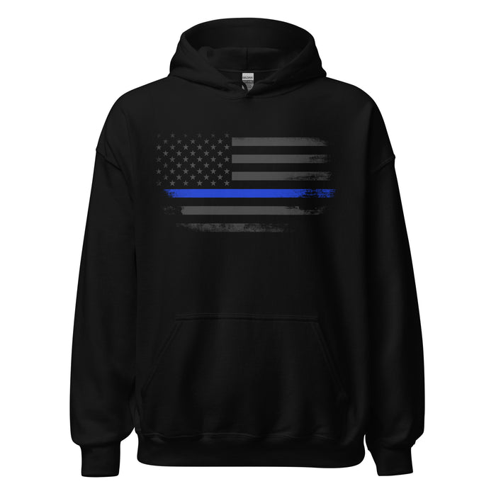 Onyx Thin Blue Line Flag Hoodie