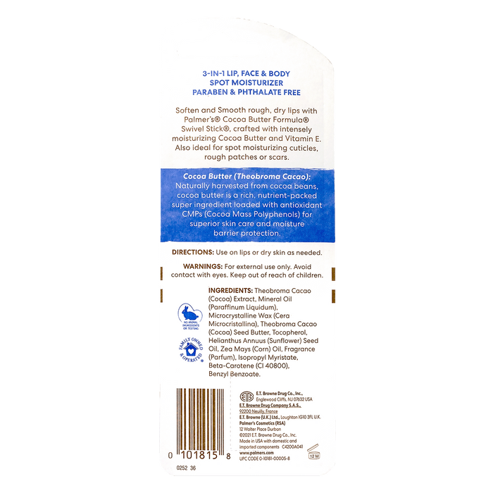 Palmer's Cocoa Butter Swivel Stick 14g