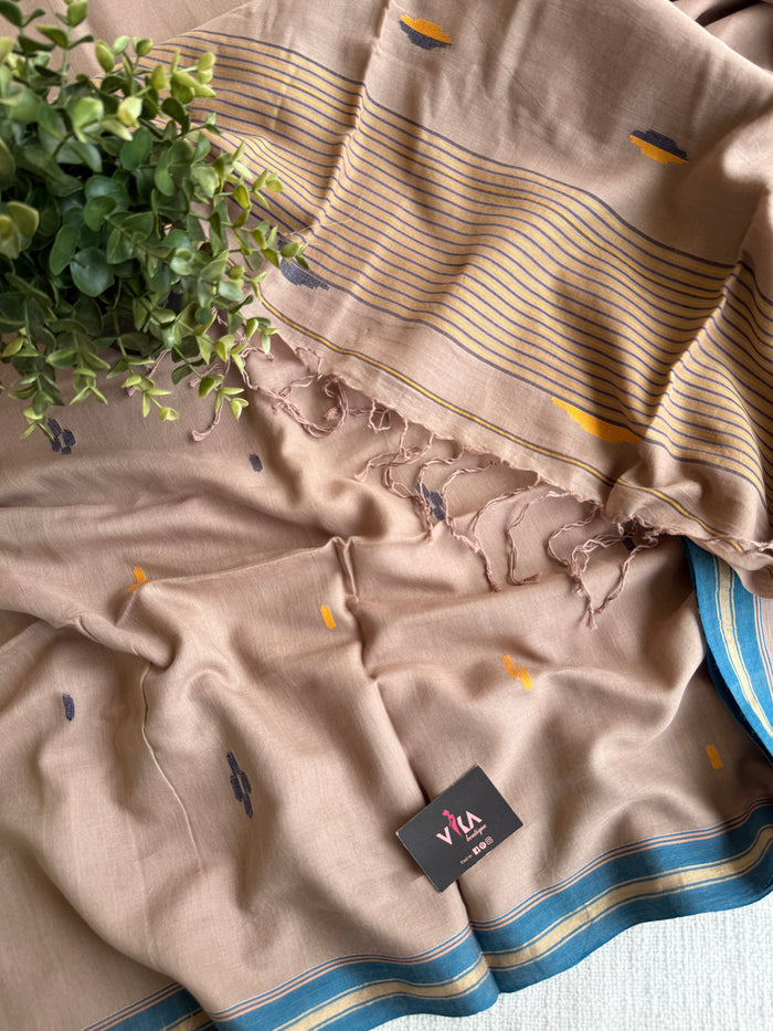 Parwa Bhutti mul cotton saree