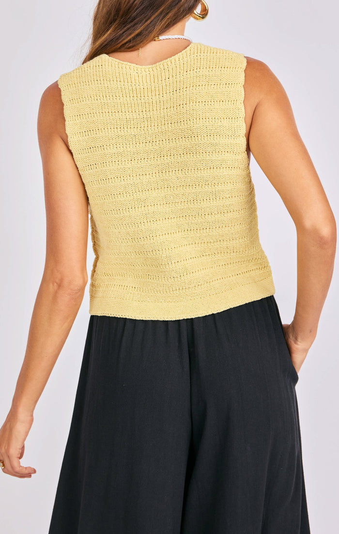 Pineapple Sweater Tank