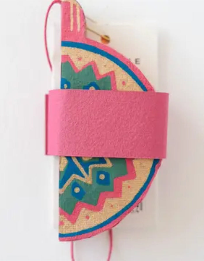 Pink Honeycomb Bauble, East End Press