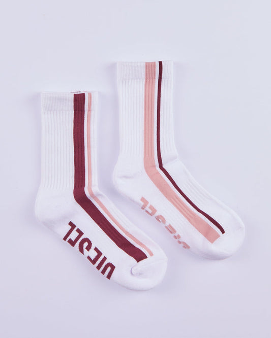 Piper Sock Pink Multi